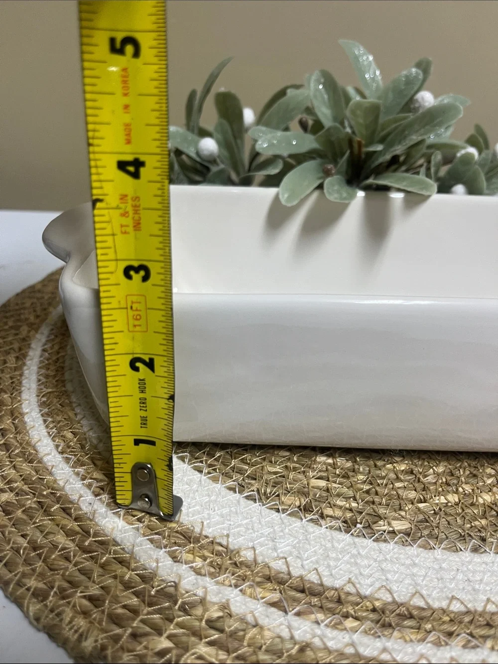 Rae Dunn “Holiday Fruitcake”Loaf Pan in good condition